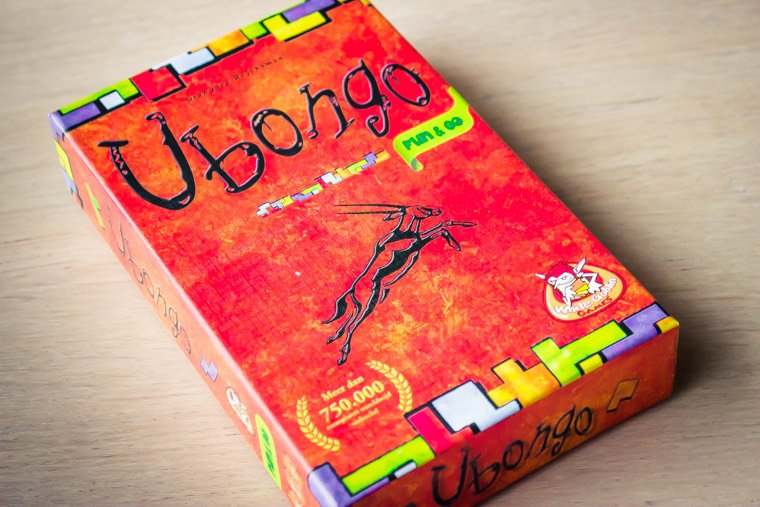 Doos van het spel Ubongo Fun & Go